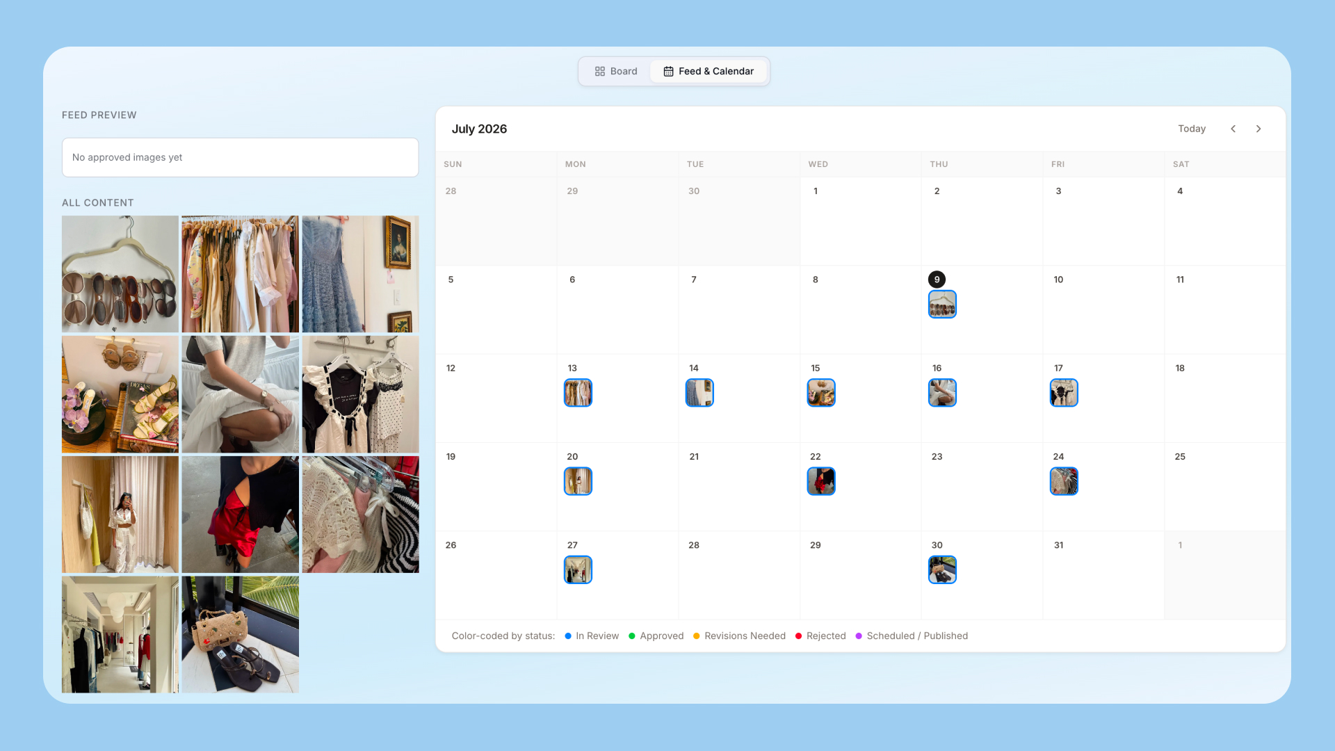 social media stratgey 2027 content calendar